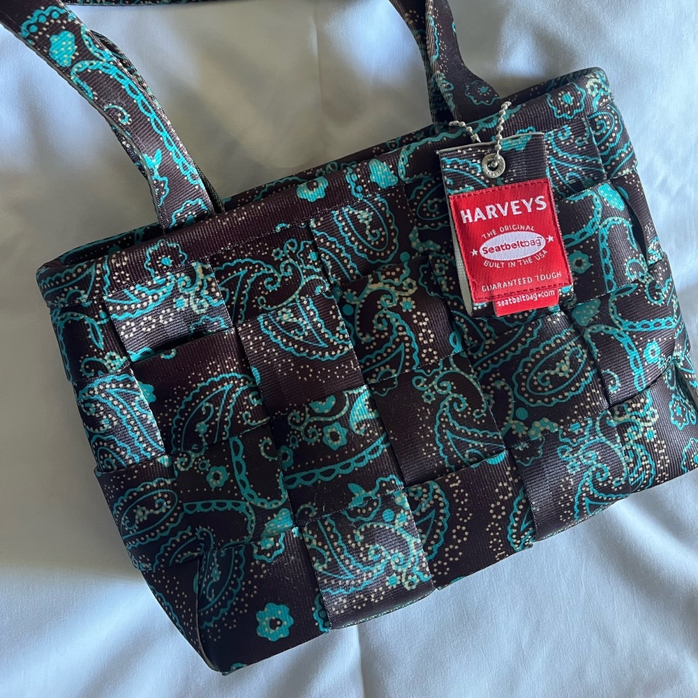 Harvey’s Seatbelt Bag Paisley print Medium Tote
